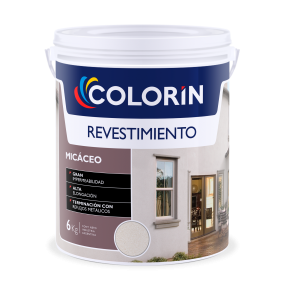 Colorin Revest Micáceo Blanco/Base 6 Kg