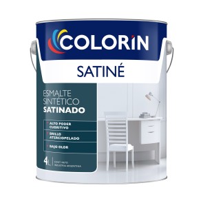 Colorin Satine Bco B. Olor 10L